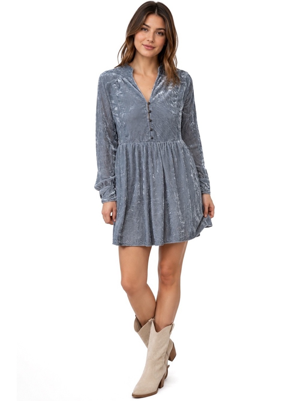 Anthropologie Velvet Holding Horses Nantes Dress